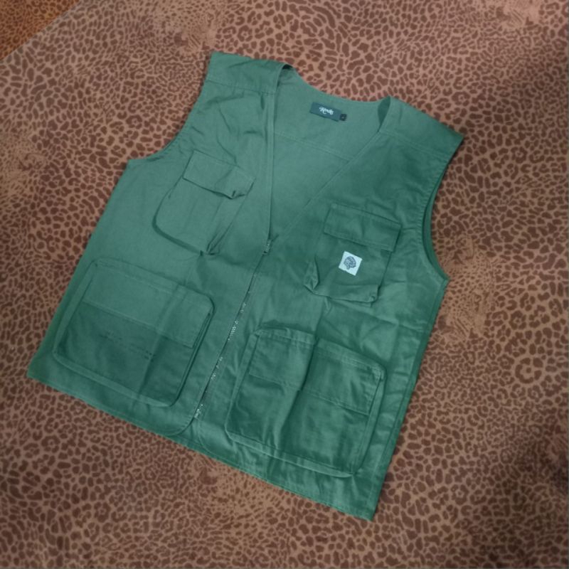 Kevas Convinced Vest Rompi - Military Green