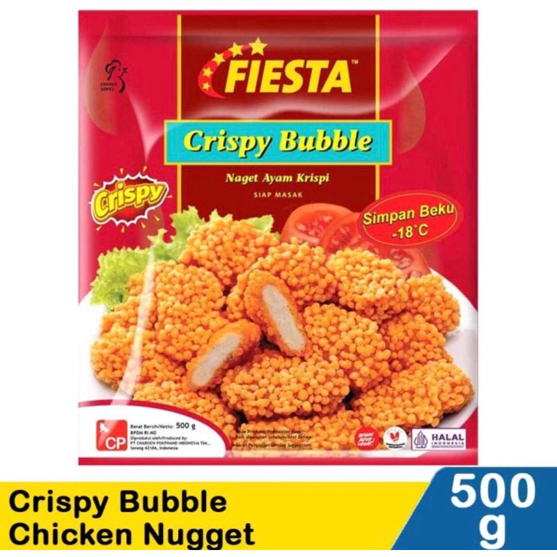 

FIESTA CRISPY BUBBLE 500 GRAM