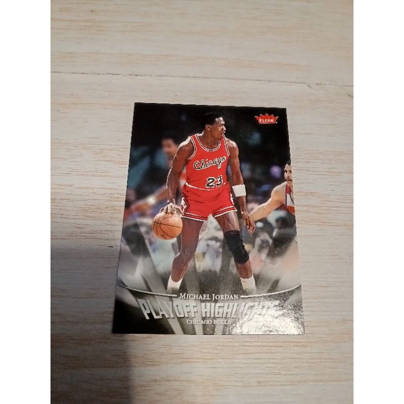 kartu basket nba Michael Jordan fleer kartu basket nba