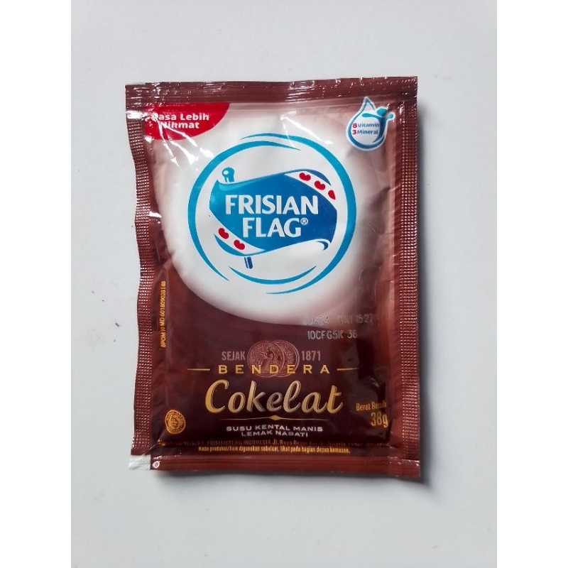 

Susu Bendera Frisian Flag Cokelat