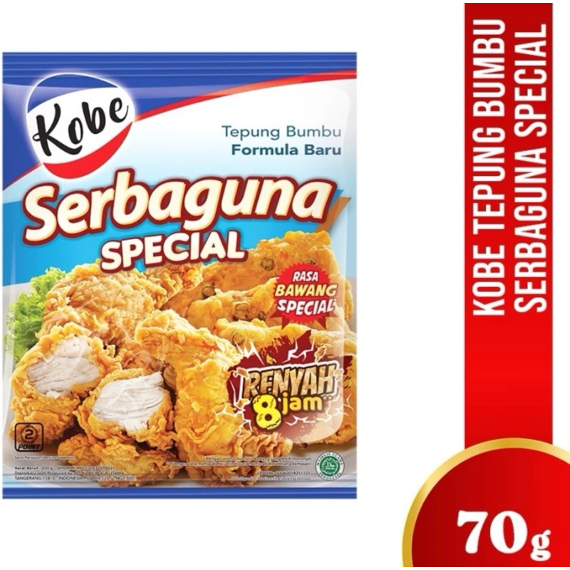 

KOBE TEPUNG BUMBU SERBAGUNA SPECIAL 70GR