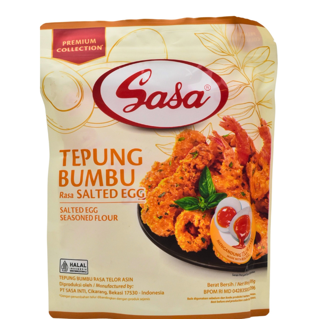 

Tepung Bumbu SASA Rendang Coriander Ketumbar Salted Egg Telur Asin