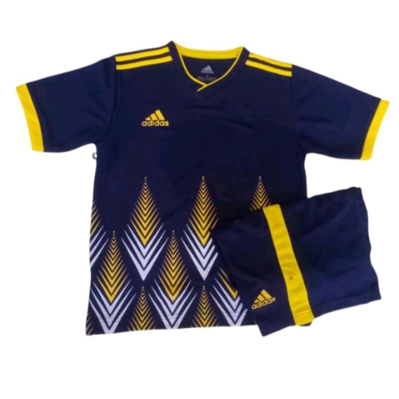 setelan jersy anak2 putsal sepak bola kostum badminton 7-15 thn