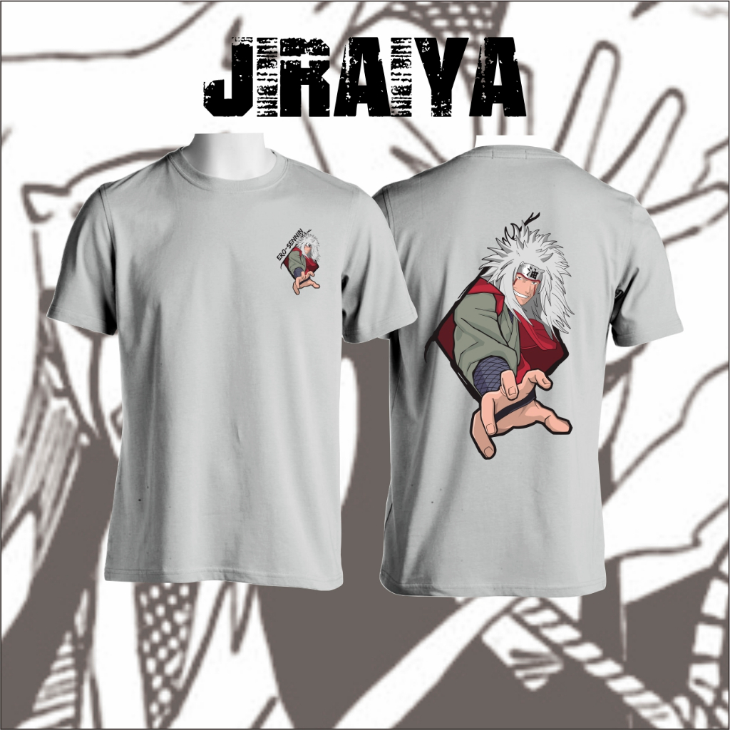 HCB - KAOS TSHIRT DISTRO ANIME JIRAIYA