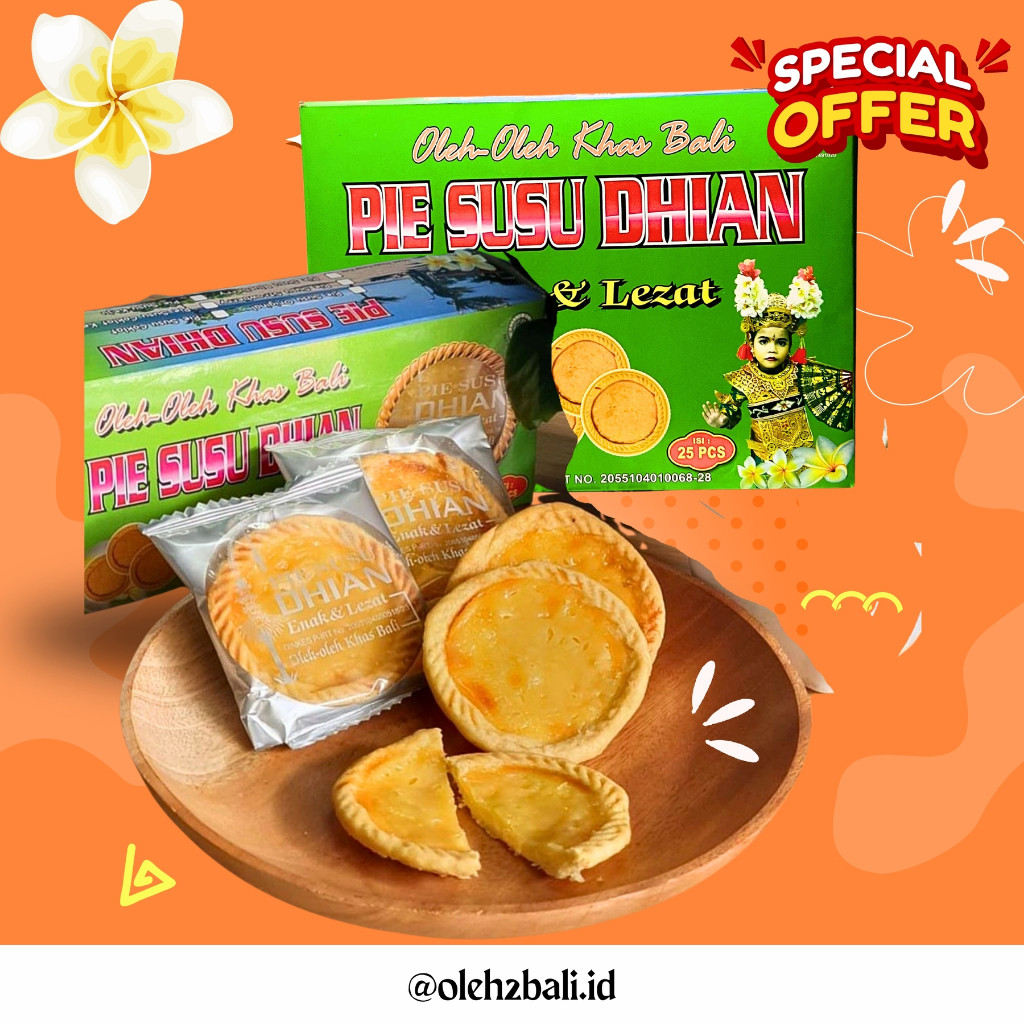 

Pie Susu Dhian isi 50pcs Rasa Original