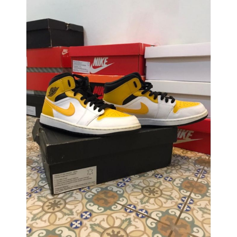 air jordan university gold vnds second like new lengkap original 100%