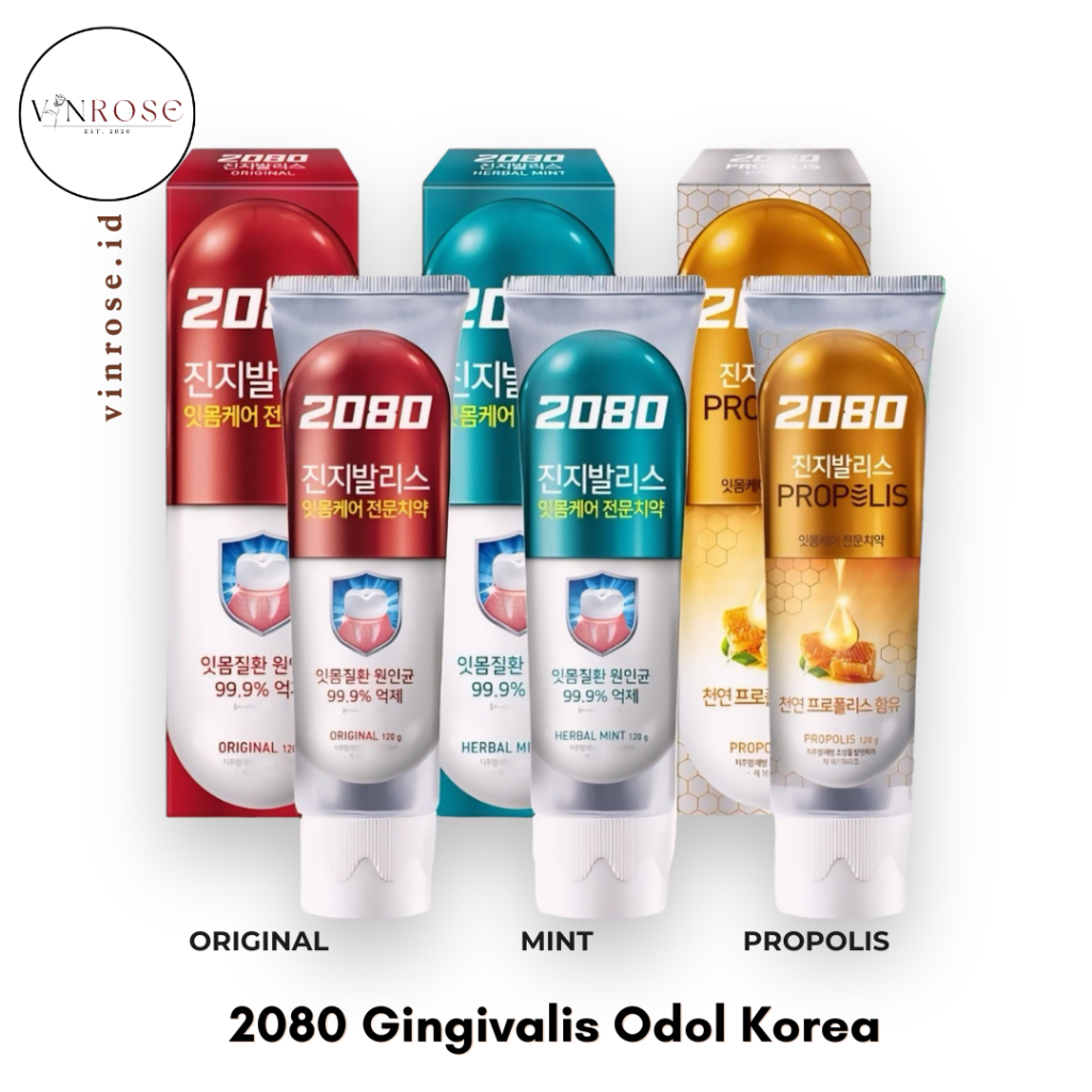 Pasti Gigi Odol Korea 2080 Herbal Mint/ Toothpaste