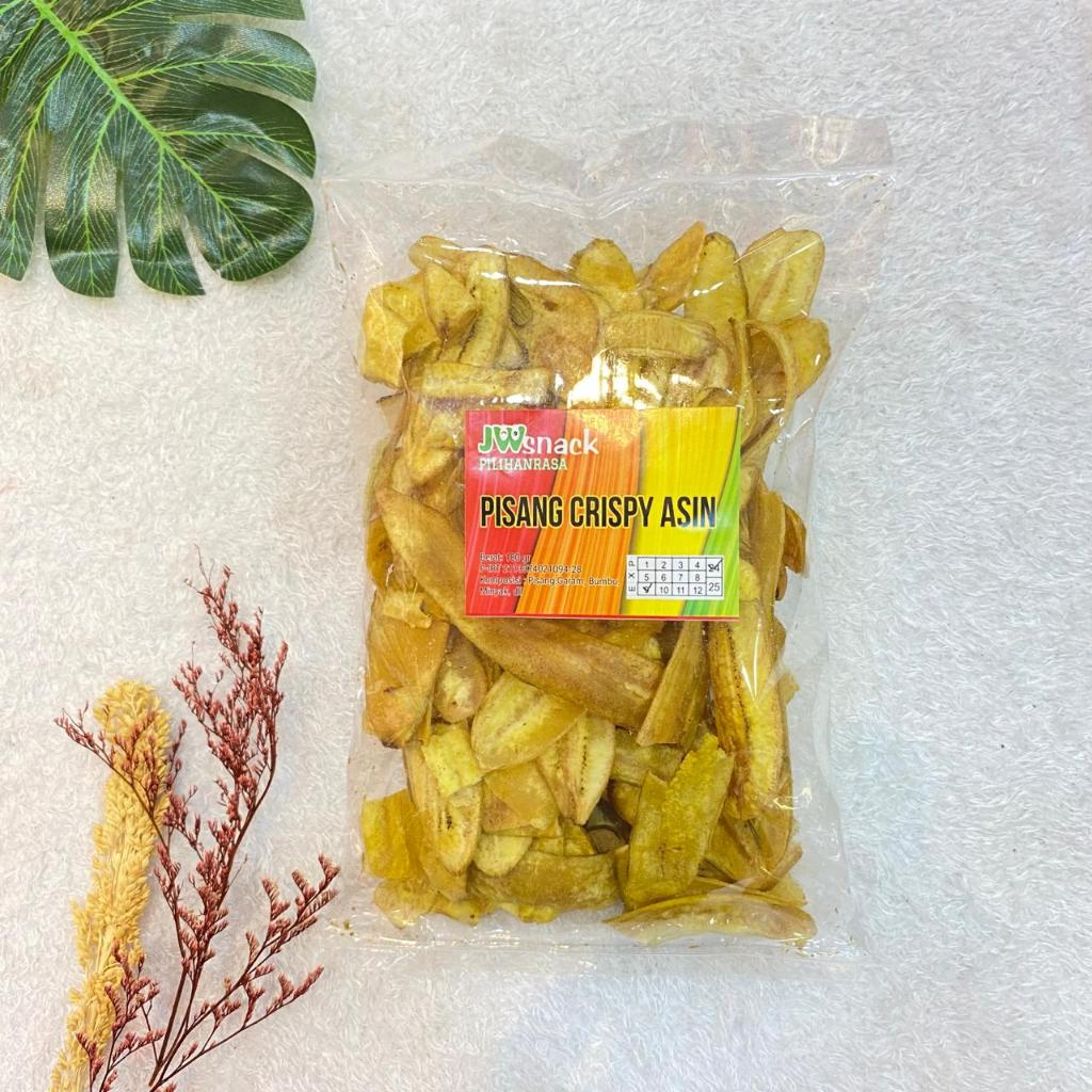 

Pisang Krispi Asin/Keripik Pisang Asin 180GR