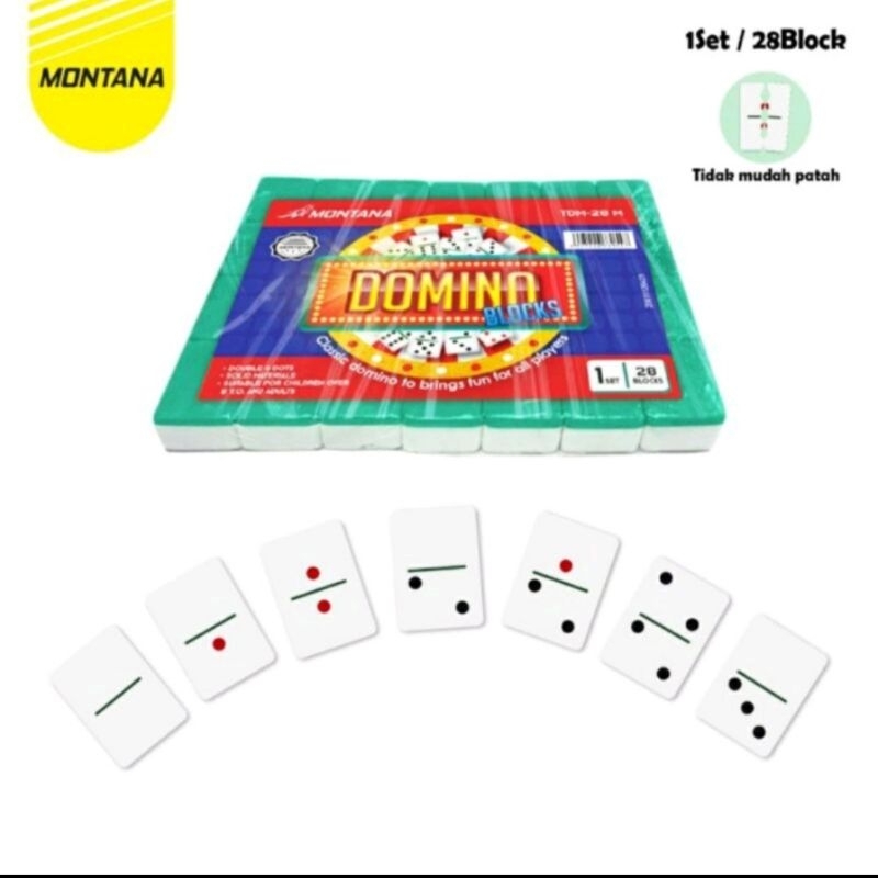 Domino Batu / Batu Gaplek Set Tebal