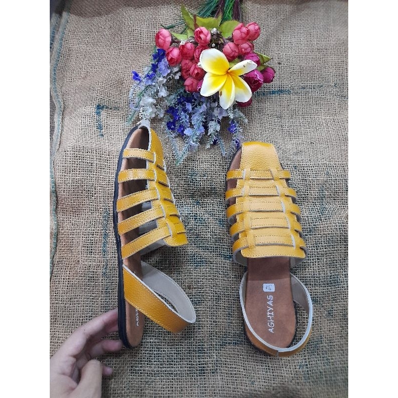 sendal wanita flat/talincang