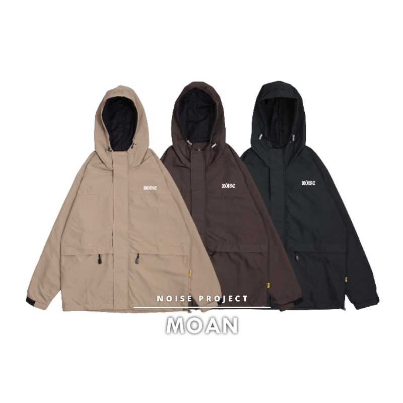 Noise Project Jaket Outdoor Jaket Windbreaker Jaket Noise Moan