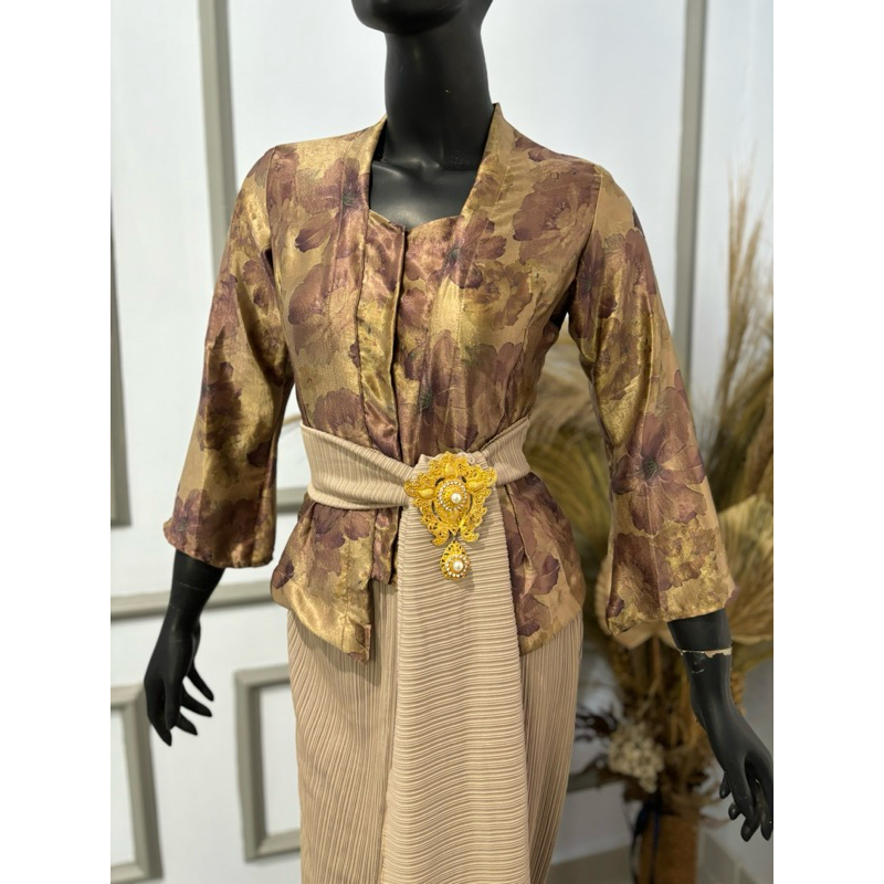 Kebaya Silky Rose Gold
