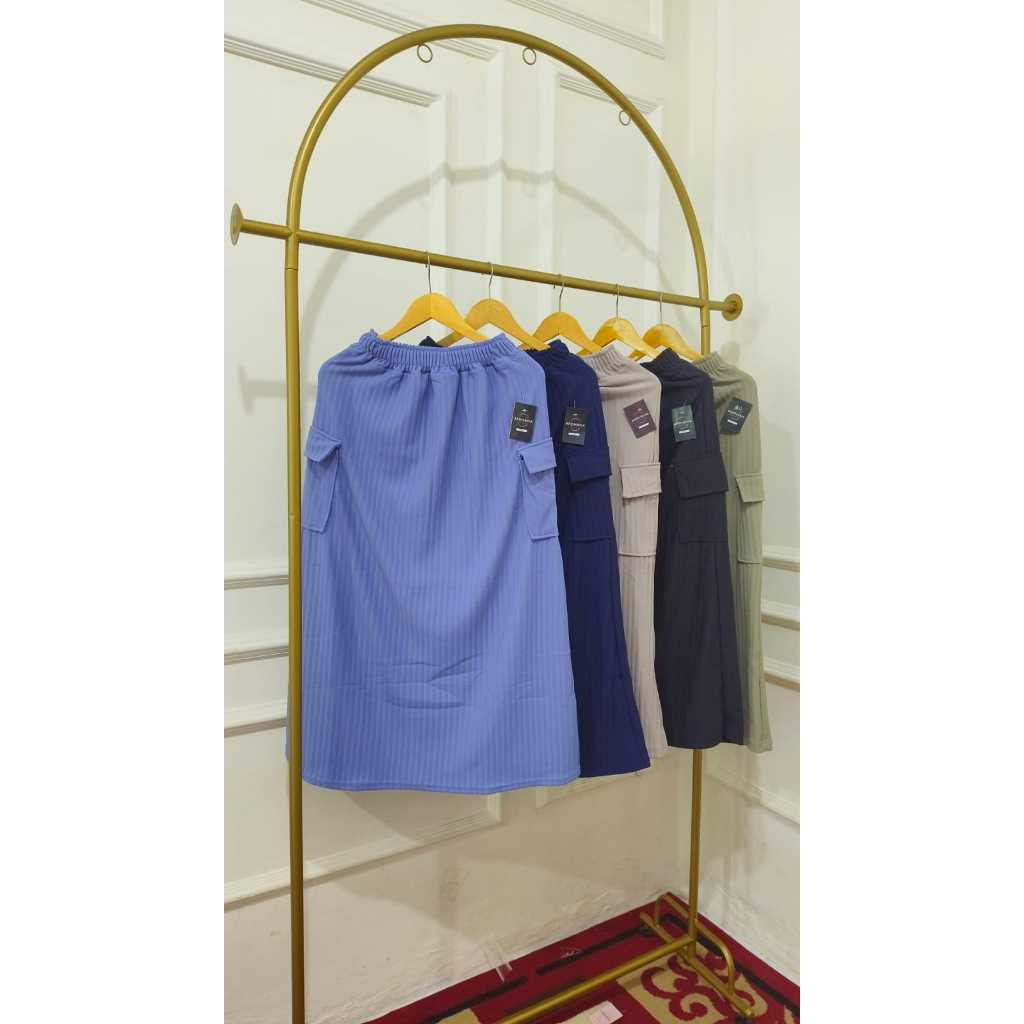 ROK CARGO HORNET PREMIUM SAKU KANAN KIRI TERMURAH / ROK CARGO HORNET WANITA MUSLIMAH