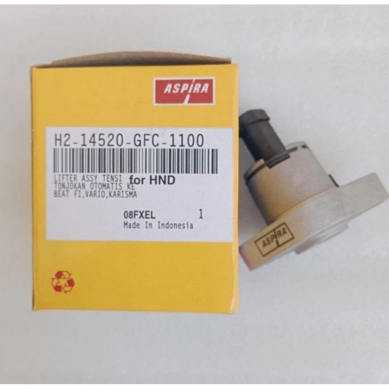 adjuster tensioner setelan rantai kamrat honda supra x 125 karisma revo megapro merk aspira