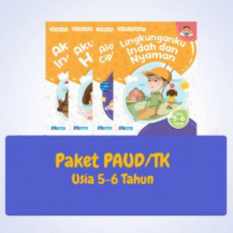 

BUKU MASMEDIA PAKET PAUD/TK K-MERDEKA USIA 5-6 TAHUN