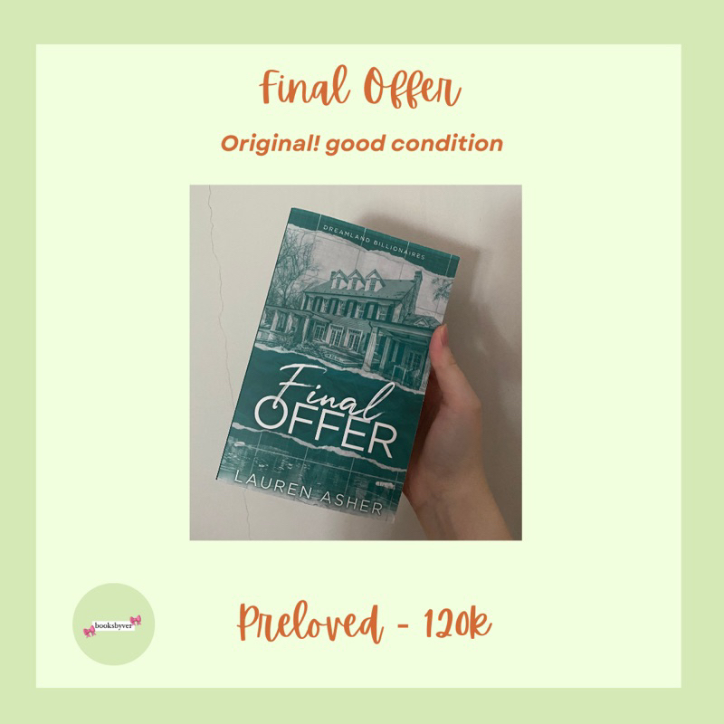 Final Offer (Preloved)