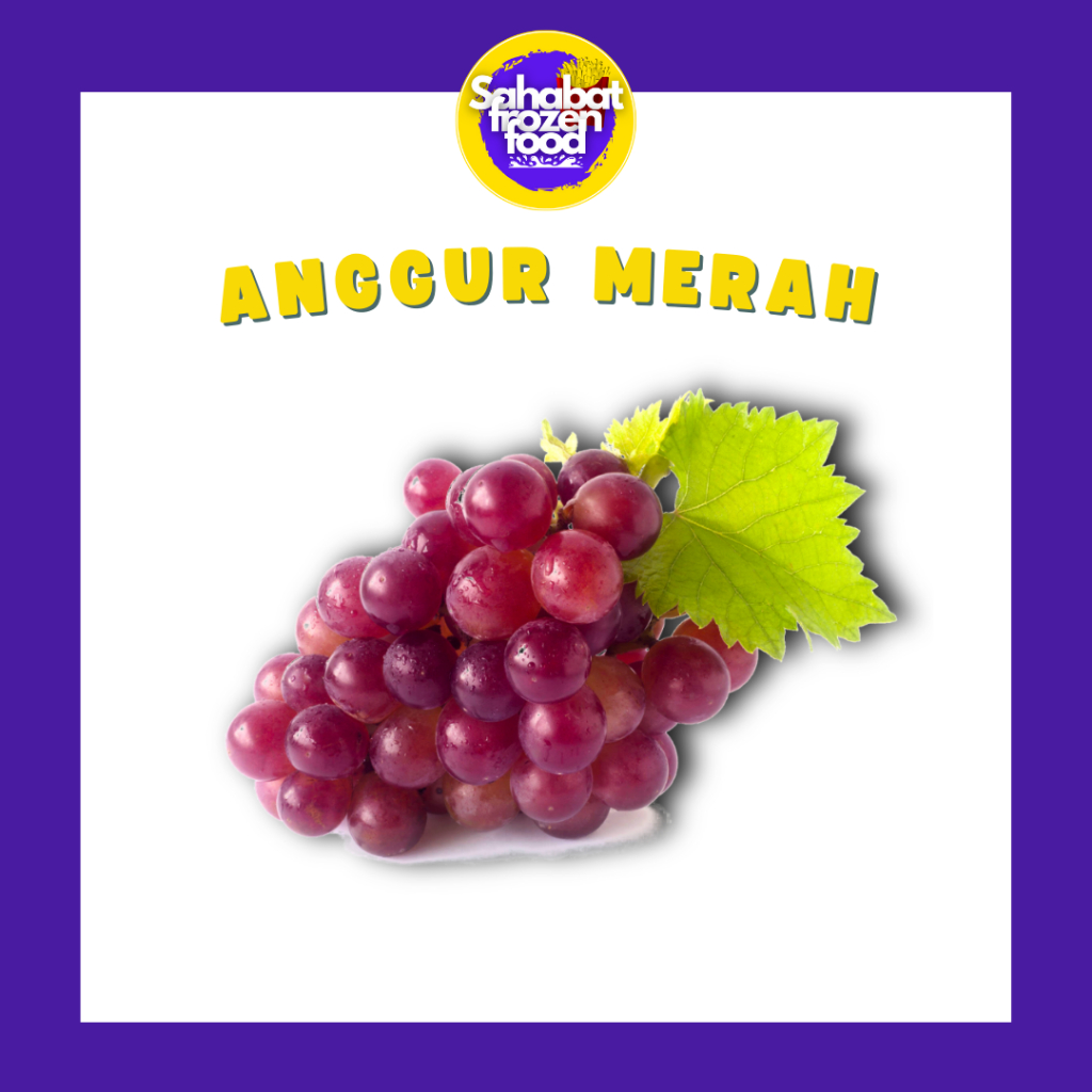 

Anggur Merah / Buah Anggur Merah Segar