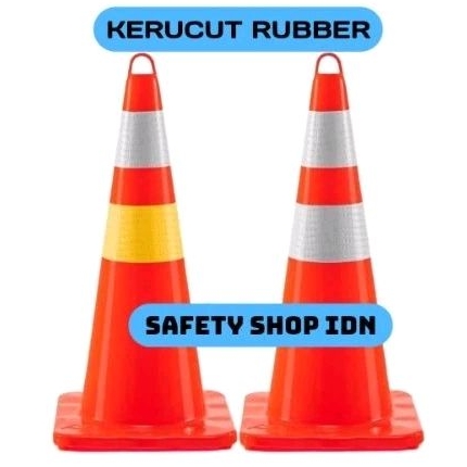 Traffic cone 75 cm / Kerucut safety cone / Kerucut 75 cm