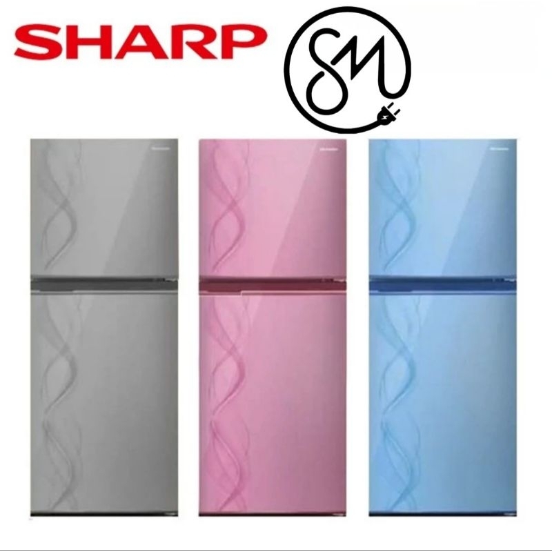 Kulkas Sharp 2 pintu SJ-237ND AB AP 237ND SJ237 205 L Kirei