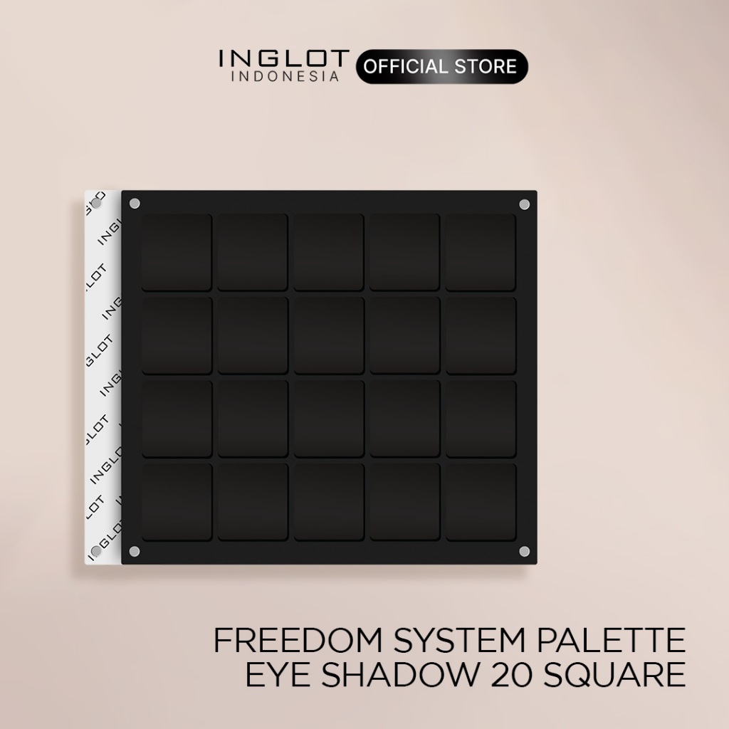 INGLOT Freedom System Palette Eyeshadow 20 - Untuk Refill FS Square Eyeshadow, Brow Powder atau Lips
