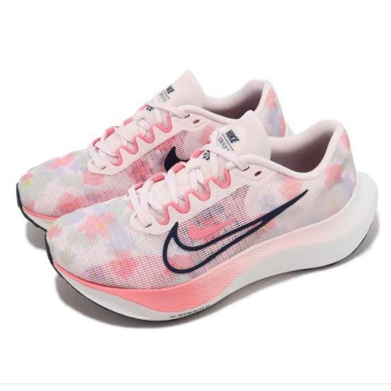 Nike zoomfly 5 Premium Floral Watercolor Pearl Pink