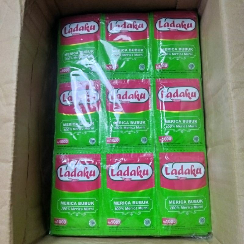 

LADAKU MERICA BUBUK RENCENG 3g 1000 12 Sachet