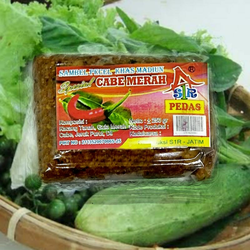 

Sambal pecel khas Madiun Cap Cabe Merah