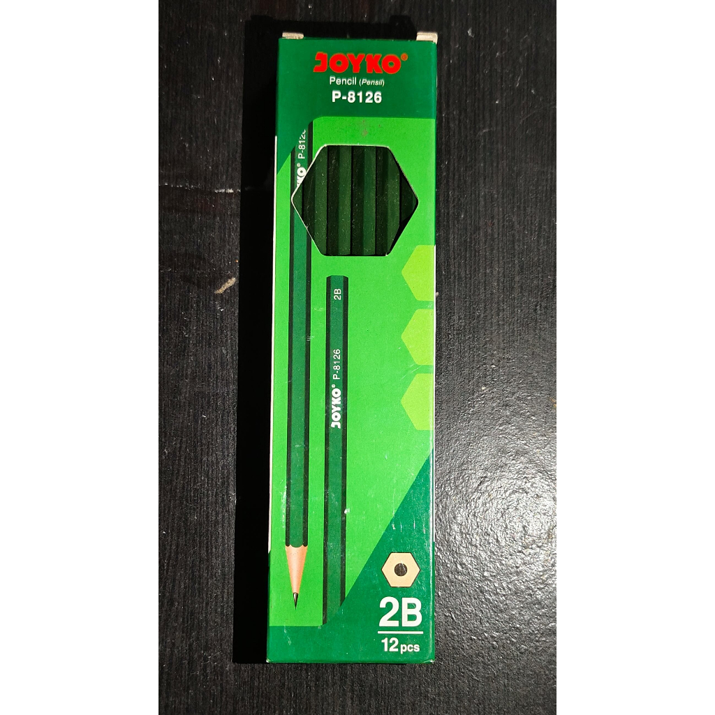 

JOYKO - Pensil Tulis P-8126 - 2B - Pcs