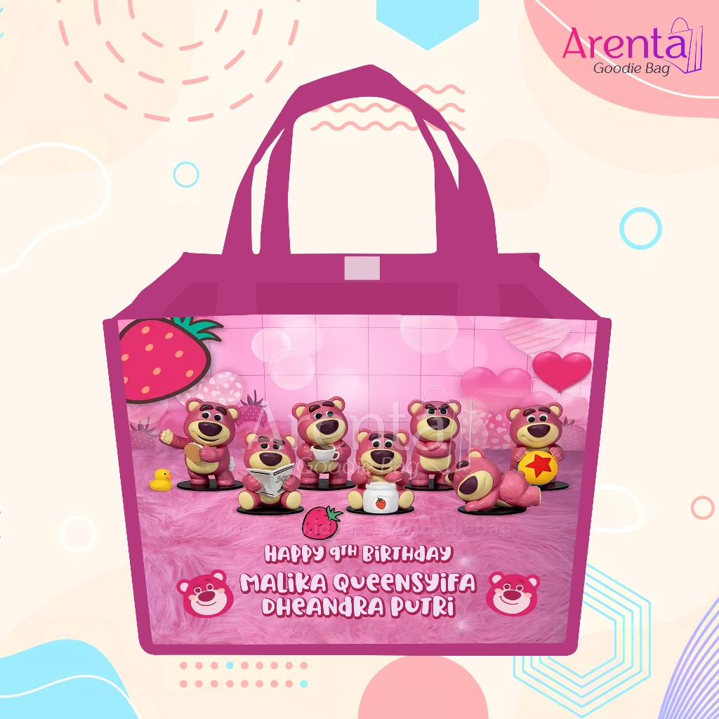 

Tas Ultah Anak Custom/Goodie Bag Ulang Tahun Anak