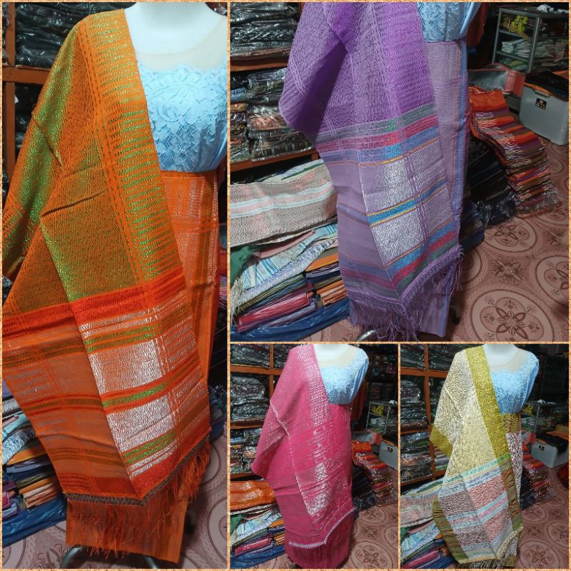 ASLI MANDAR TARUTUNG SONGKET ICCOR MOROR UNIK SONGKET TARUTUNG MERAH ICOR MOROR BENANG KOREA