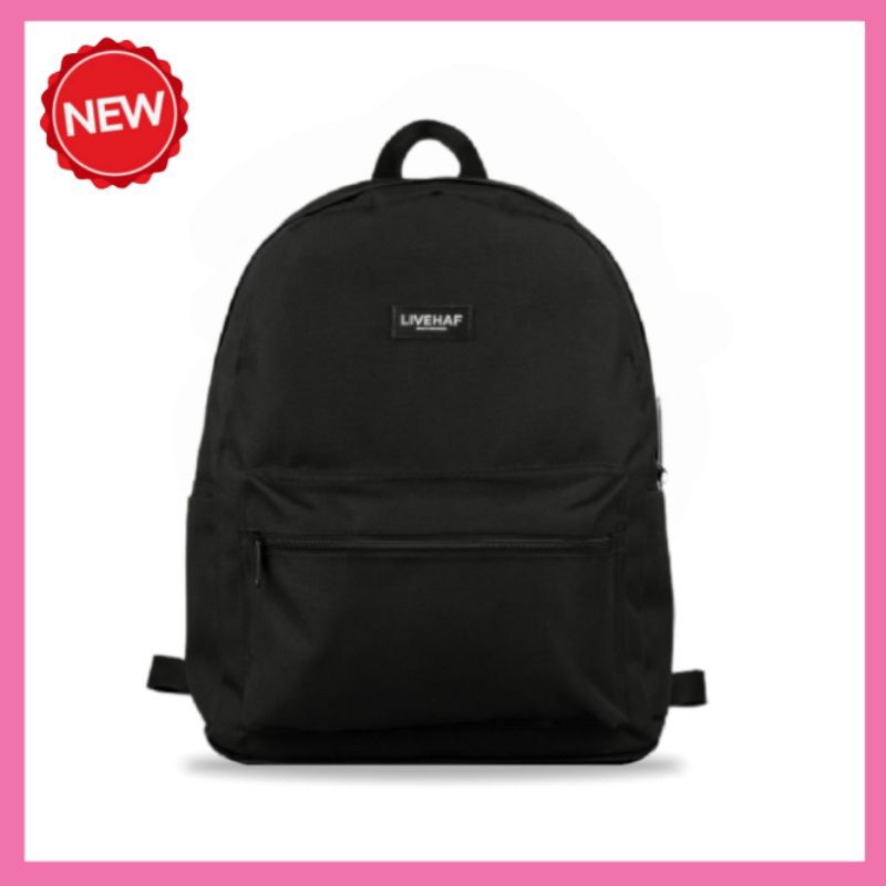 Tas Ransel Livehaf Every Backpack Color Black Tas Punggung