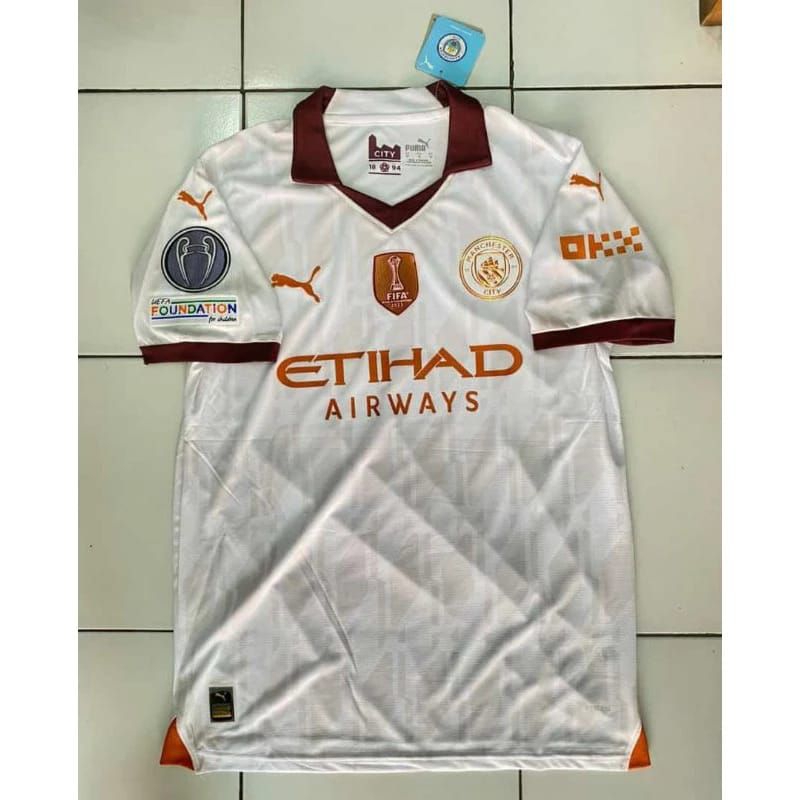 JERSEY MAN_CITY AWAY FULL PATCH UCL NEW+WCC 2023 2024 GRADE ORI