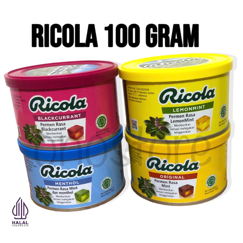 

Permen Ricola 100 gram Swiss Herb Candy