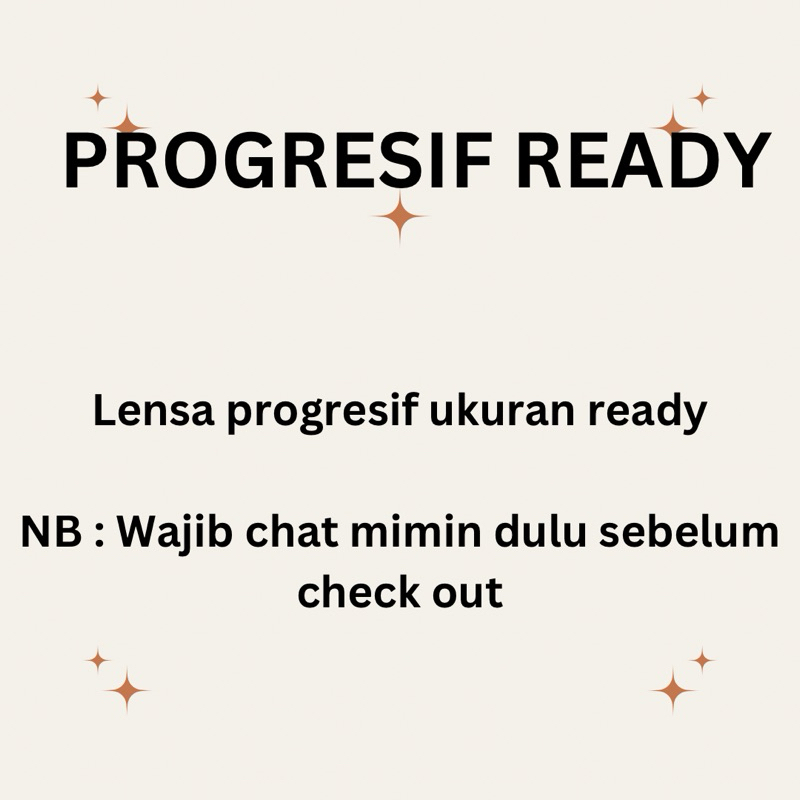 LENSA PROGRESIF CR MC READY