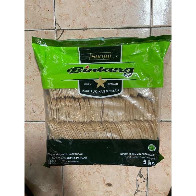 krupuk bintang kerupuk udang