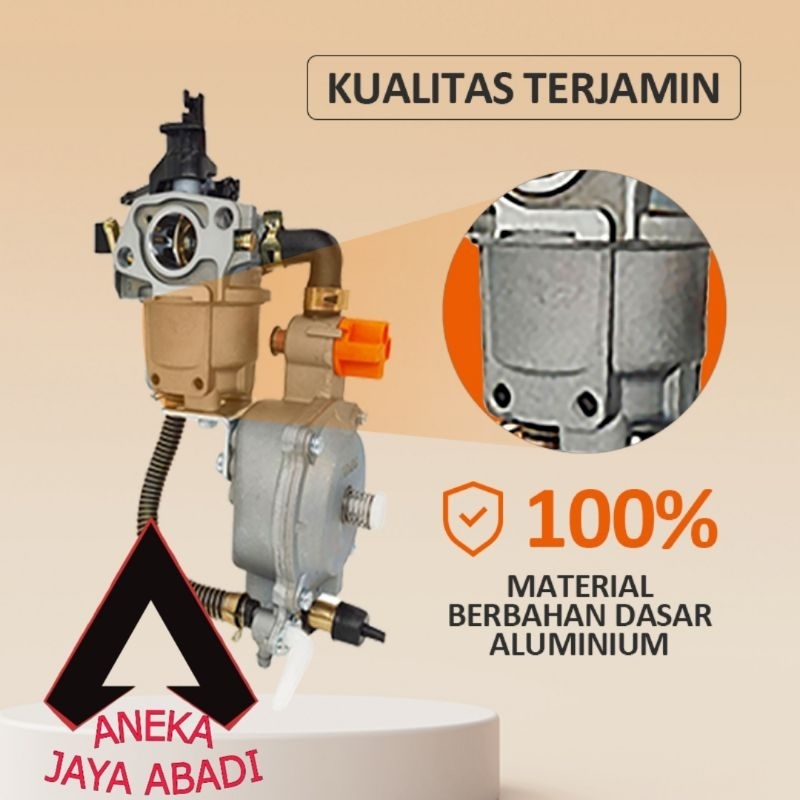 KARBURATOR GX 160 POMPA ALKON CARBURATOR CONVENTER GENSET KE LPG KALBULATOR GX 200 CALBULATOR HYBRID
