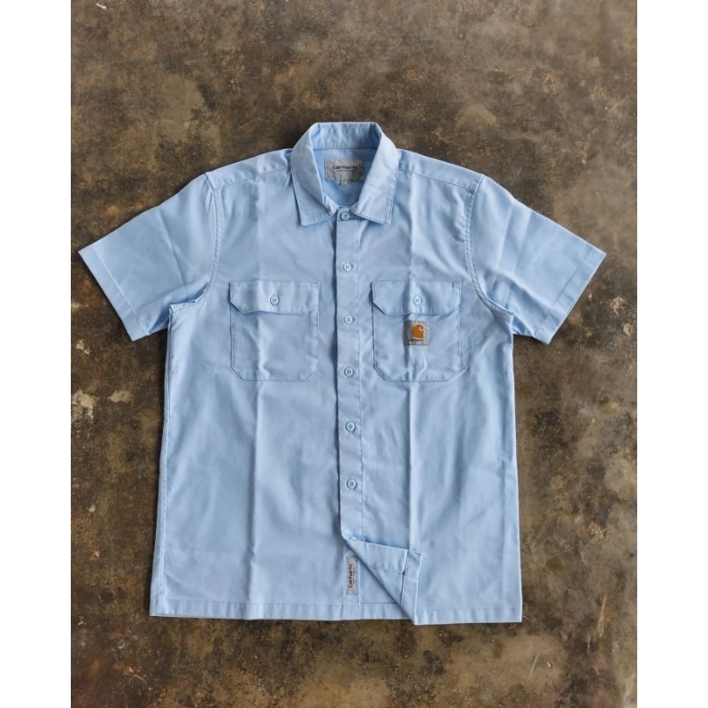 Carhatt S/S Master shirt Baby blue
