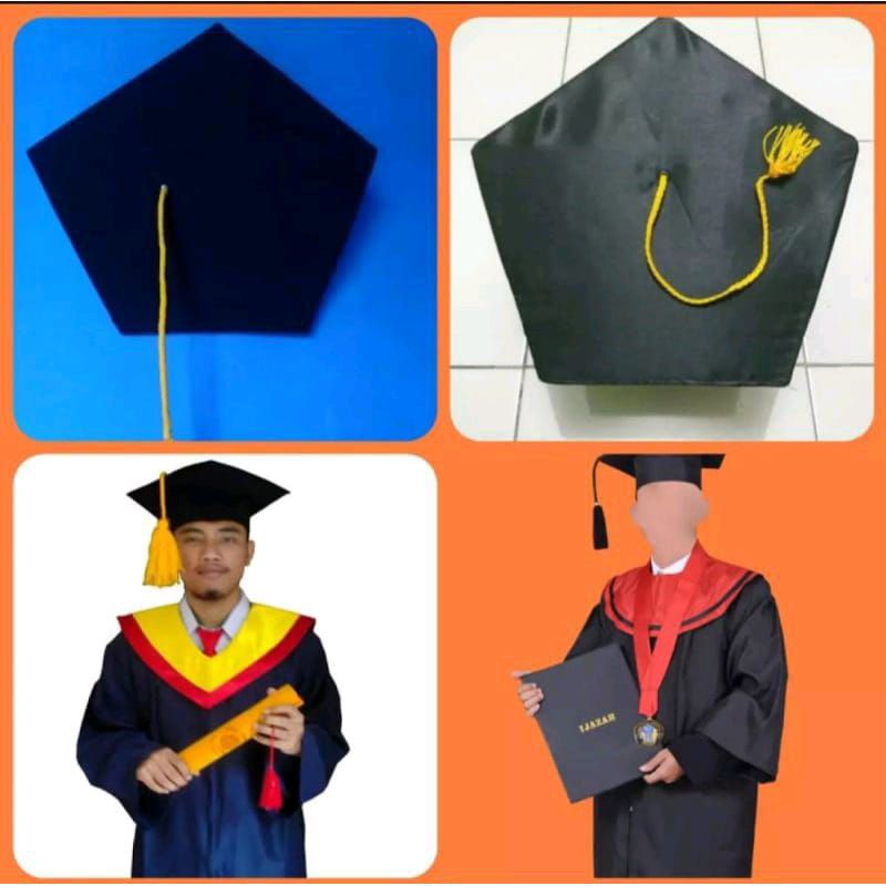 Topi Wisuda Termurah / Topi toga wisuda SD-SMP-SMA-S1