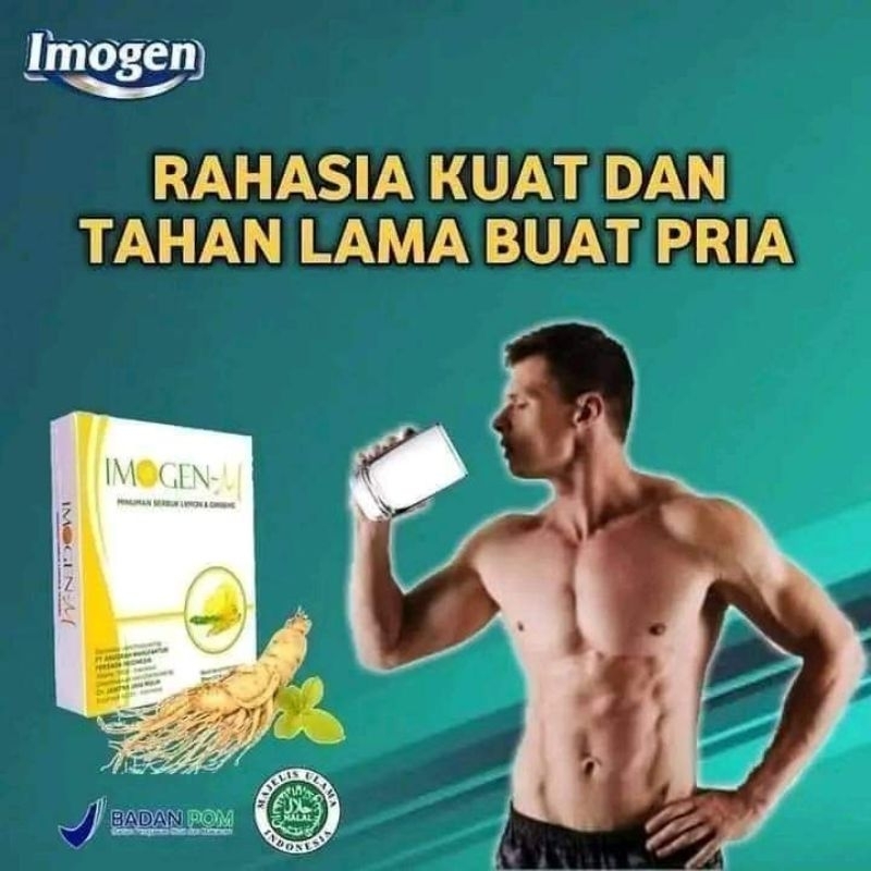 

IMOGEN M Ori PENAMBAH STAMINA PRIA BPOM RI MD 869009181575