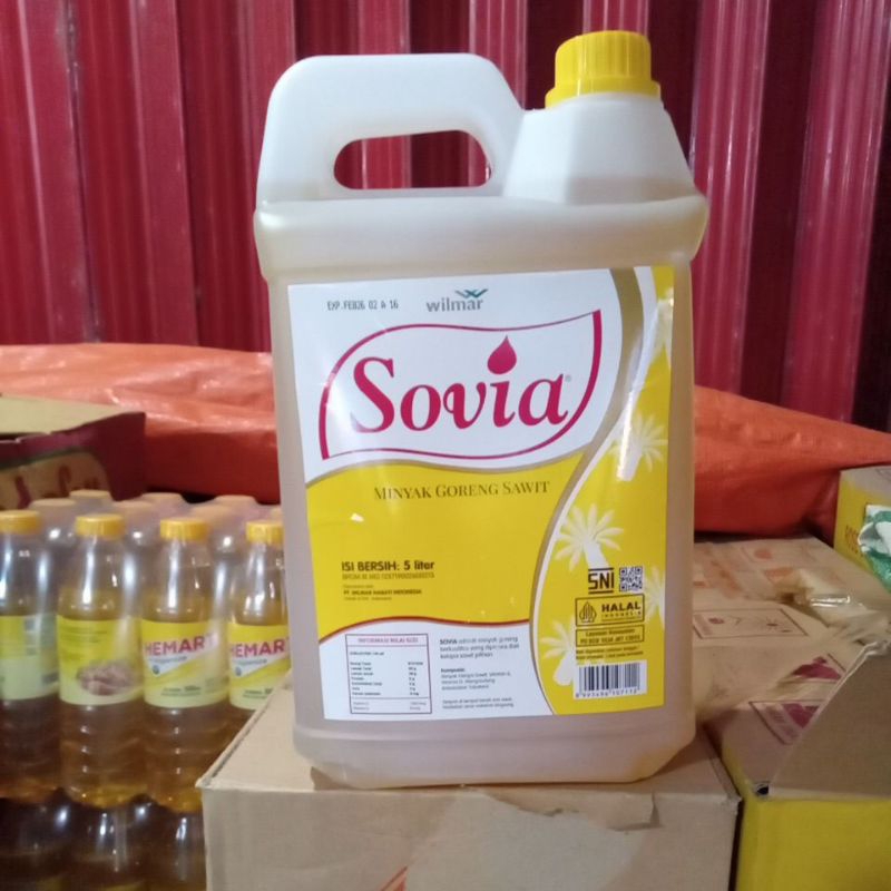 

Minyak Sovia 5 liter