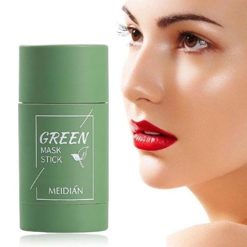GREEN MASK STICK / MASKER STICK GREEN TEA [MEIDIAN]