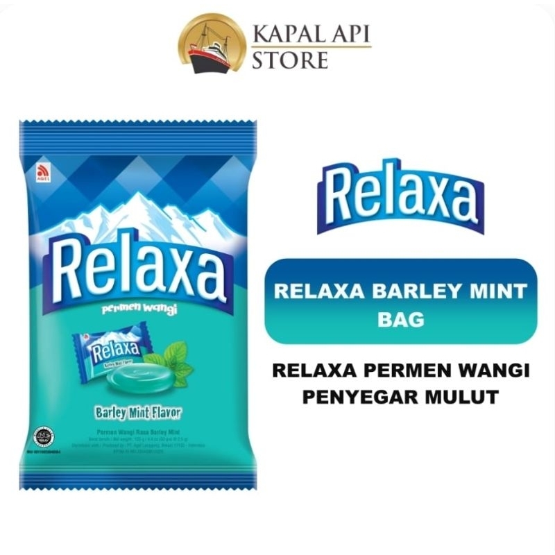 

Candy Permen Wangi Relaxa 125 gram rasa Barley Mint Flavor