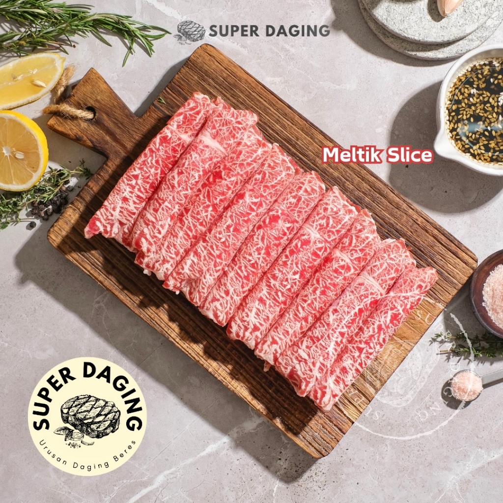 

Daging Sapi Meltik Slice Premium 250g - Super Daging Pekanbaru