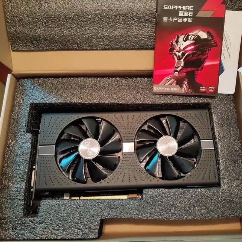 VGA GRAPHIC CARD SAPPHIRE RX 580 8GB DDR6 ORIGINAL