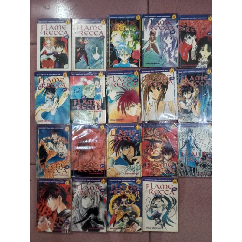 Komik Flame of Recca (bekas/preloved)