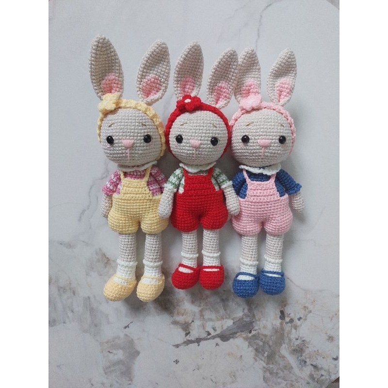 Bunny Doll - Boneka rajut kelinci