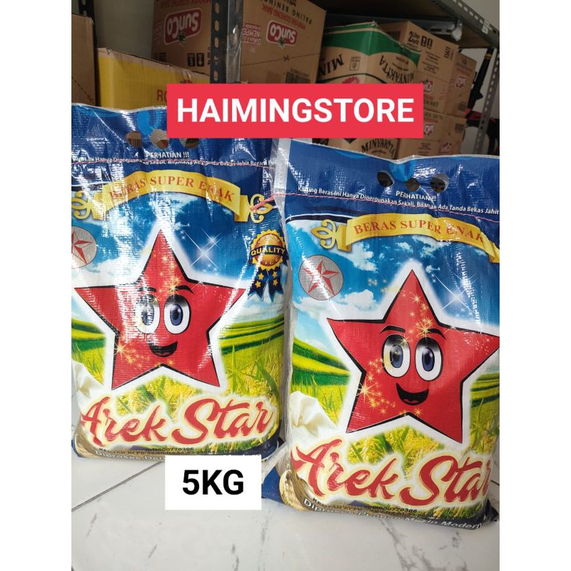 

Beras Arek Star 5kg