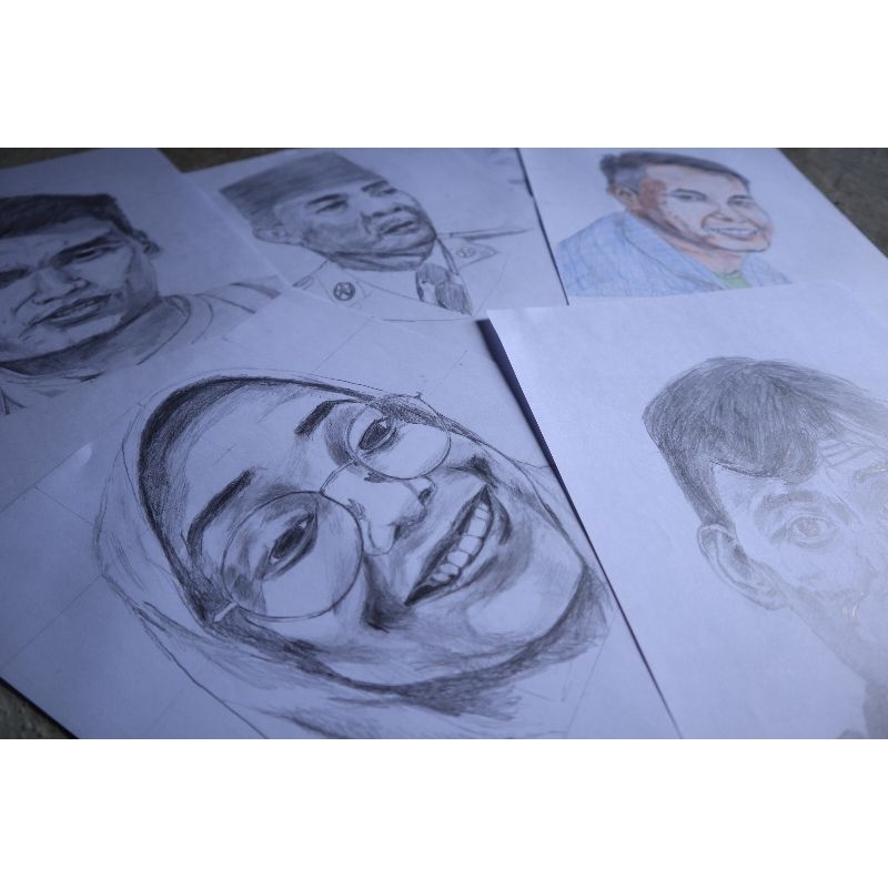 

Sketsa wajah
