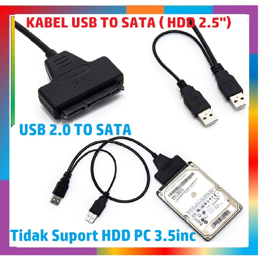 USB TO SATA 2.0 CONVERTER USB TO SATA