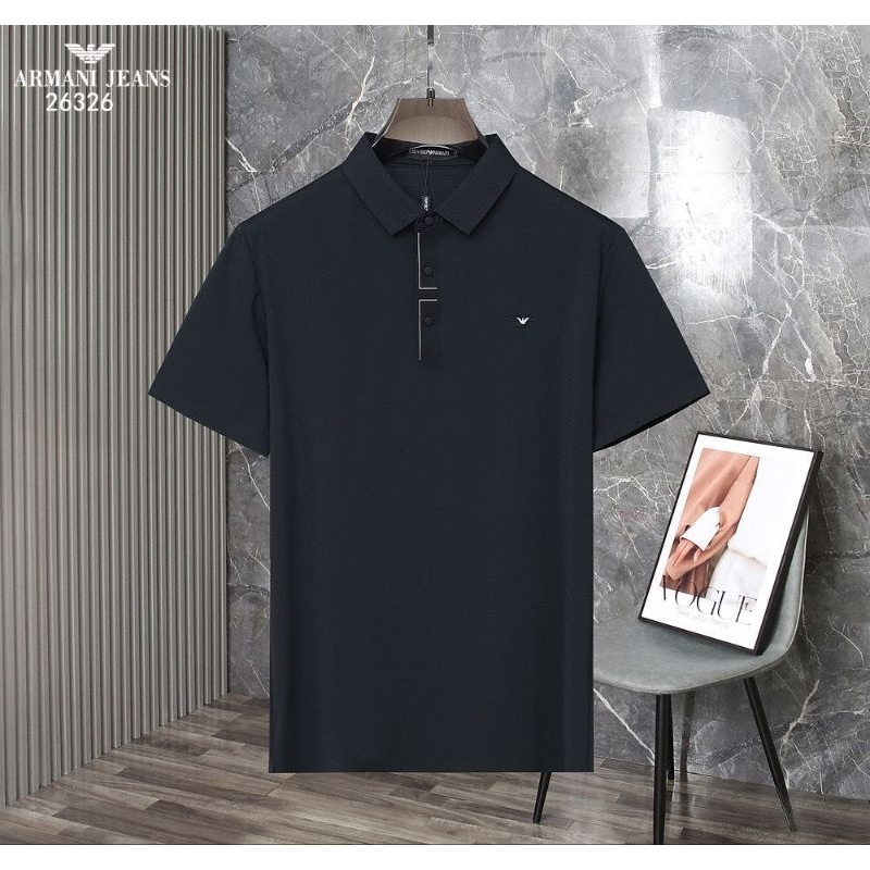 Baju Polo shirt Armani Import Pria